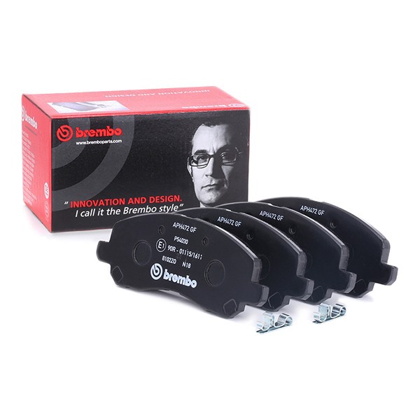 Kit Plaquettes de Frein Brembo — Avant
